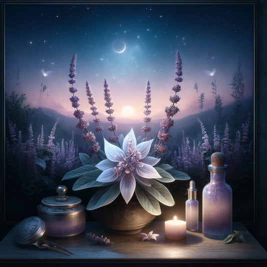 Unveiling the Twilight Treasure: Clary Sage in Evening Skincare